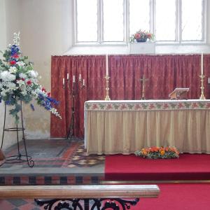 2014 29 06 Saint Peters Church Moulton Flower festival 3
