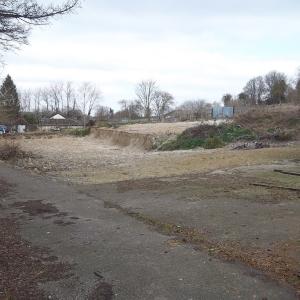 2015 14 03 Griffiths Yard Moulton site cleared for building.