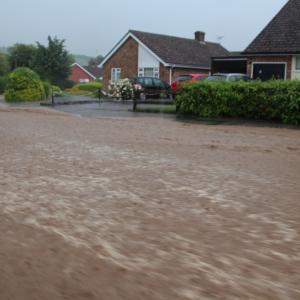 2016 23 06 St Peters Av Moulton 32mm of rain in one hr Lesley Nichols photo 2