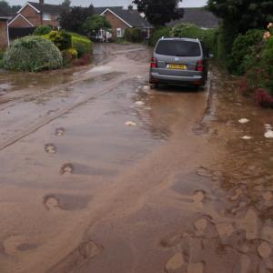 2016 23 06 St Peters Av Moulton 32mm of rain in one hr Lesley Nichols photo 5